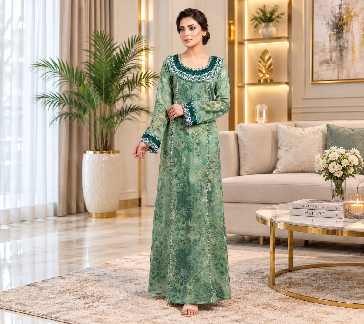 Embroidered Women's Dress UAE | Elegant Luxury Fashion