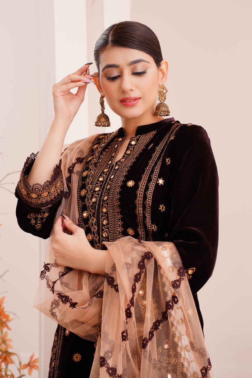 Embroidered Straight Kurti